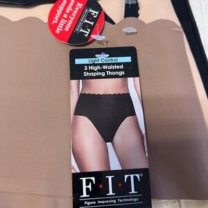 FIT hight waisted shaping thongs